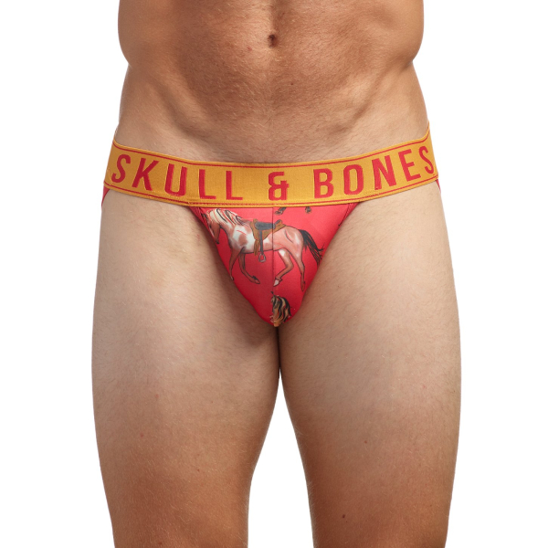 Hand-Painted Dutch Floral Brief